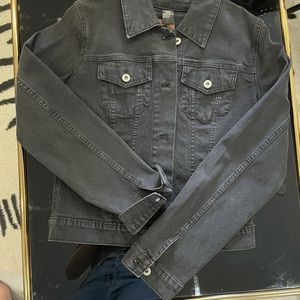 NWOT Jag black jean jacket small